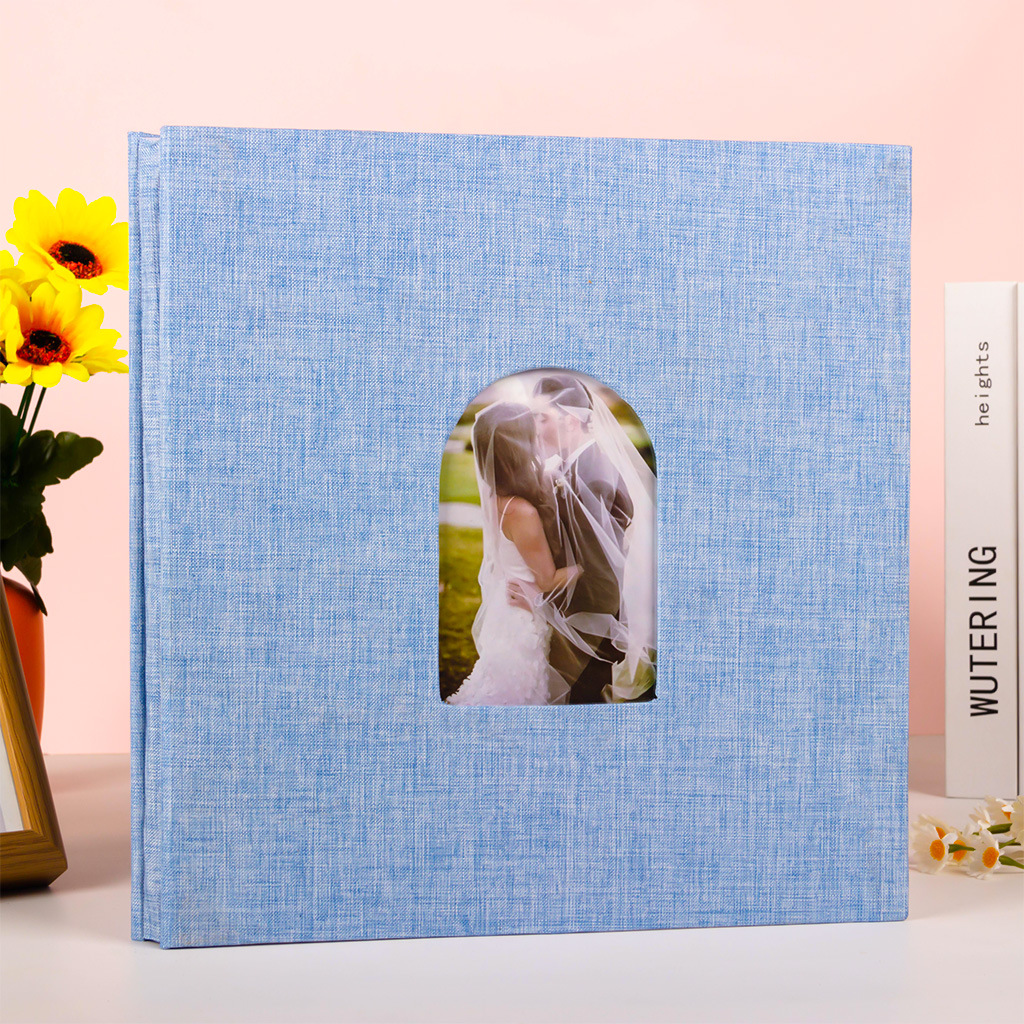 16inch 파란색 흰색 + 비행기 상자