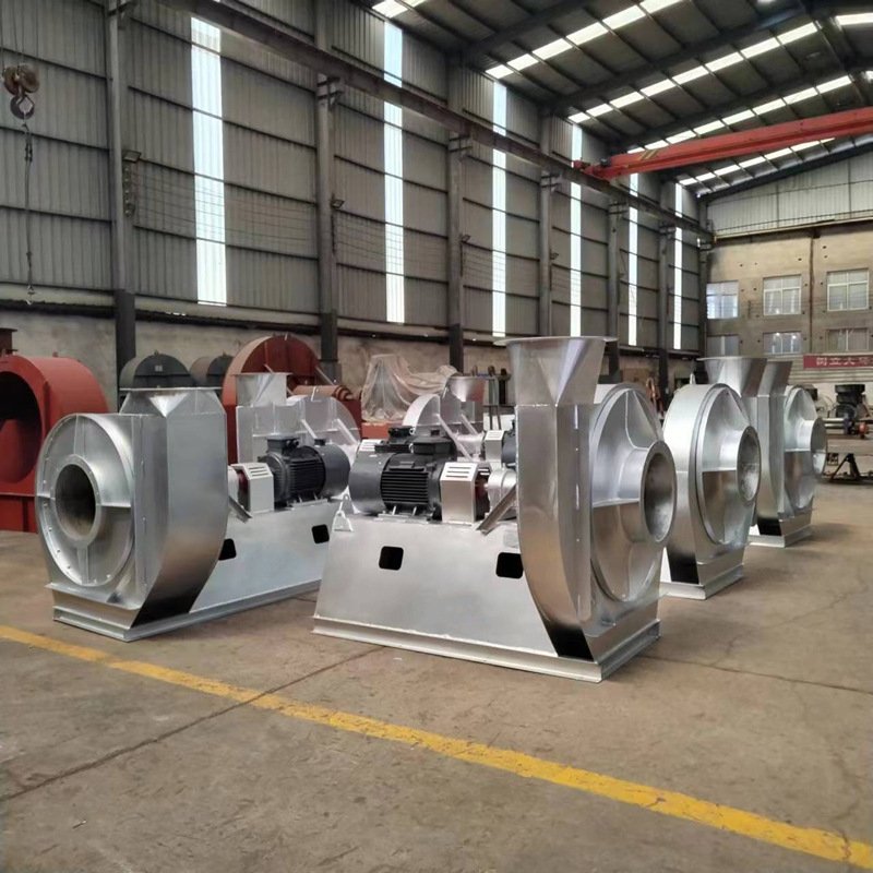 源丰高压离心风机304不锈钢材质风机耐温900℃工业引风