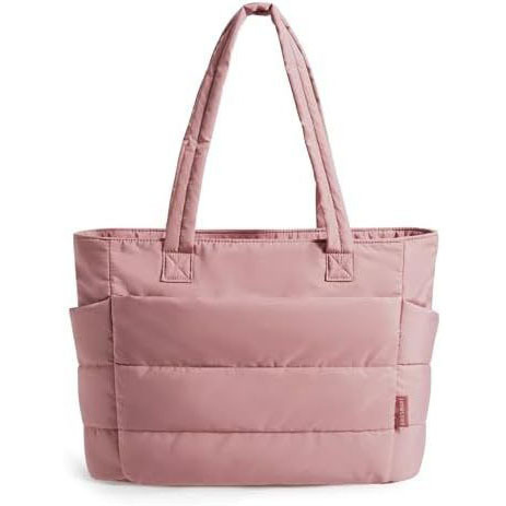 Dark pink tote bag