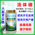 农药流体硼叶面肥硼肥流体硼肥果树蔬菜液体硼水溶肥单一元素硼