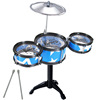 Children's drums, big realistic toy, music musical instruments, set, 3-6 years, wholesale