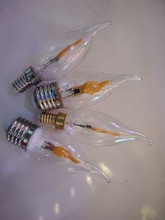 火焰灯泡LED仿真火苗灯充气氛灯C35拉尾E12E14E27220伏110伏3伏