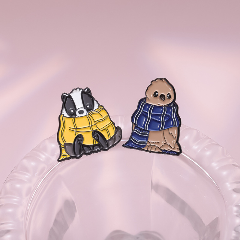 Cute Simple Style Pin Animal Zinc Alloy Plating Unisex Brooches display picture 4