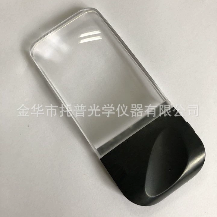 Прямые продажи с фабрики, 3 светодиода, увеличительное стекло, бесконечность, квадратное увеличительное стекло, увеличительное стекло, безрамное со светом