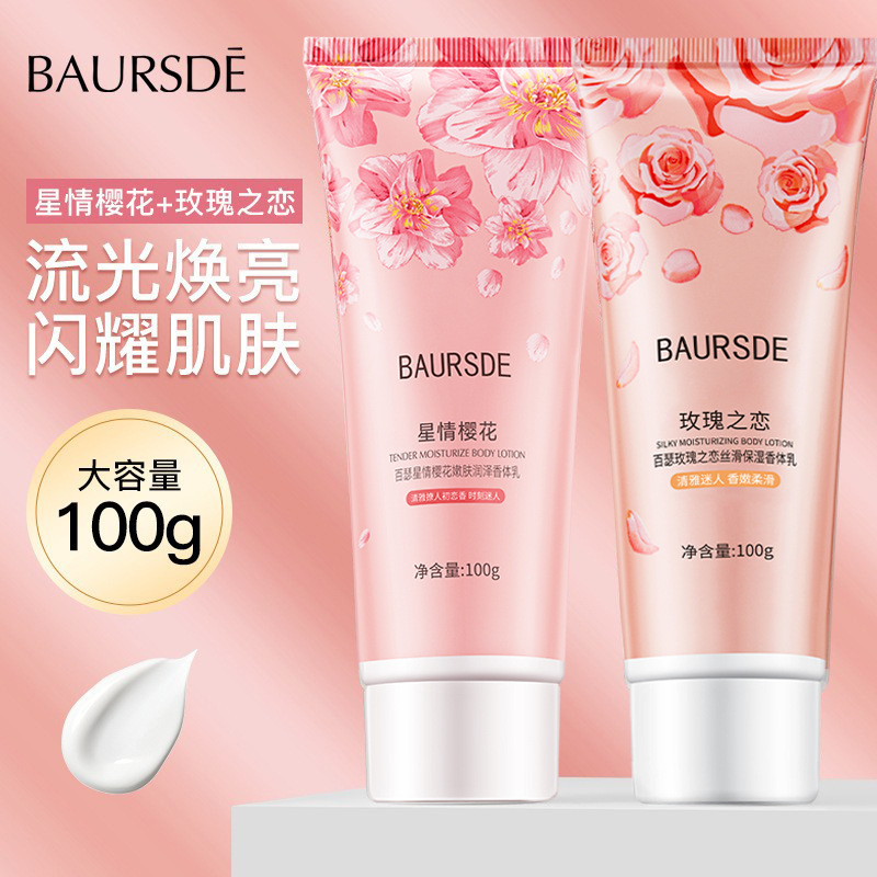 Rose of Love Silky Humectant Body Lotion, hidratante y mejora la secedad, refrescante y no grasa.