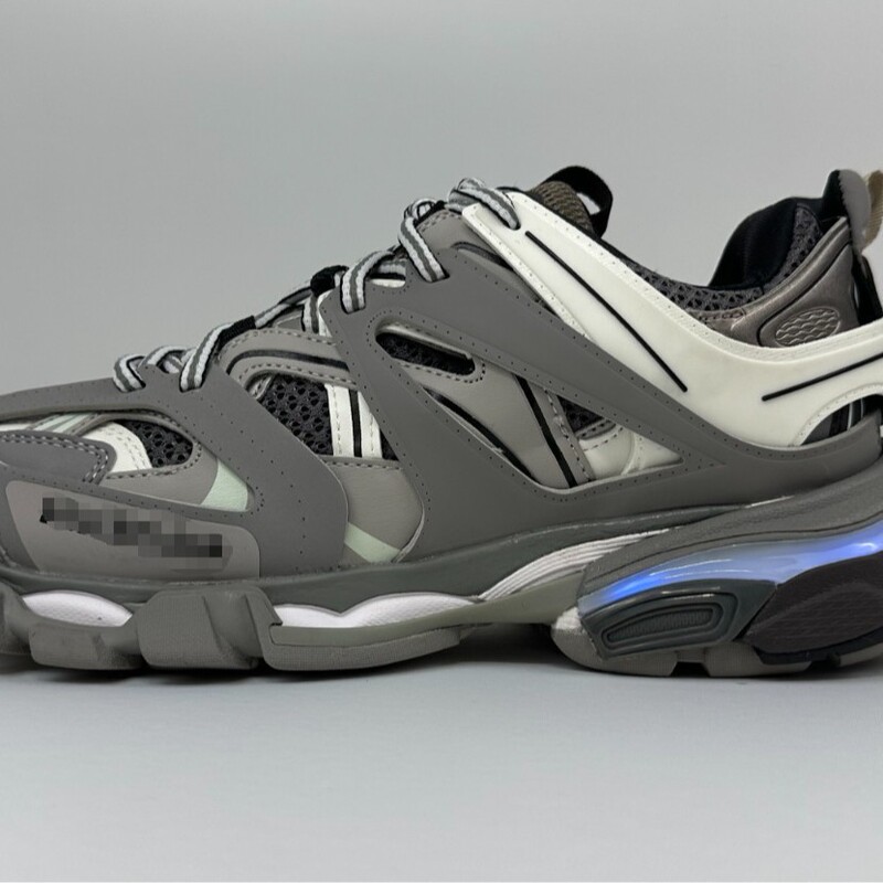 European Version Original Paris Track3.0 Light-Up Dad Shoes for Men and Women, 3Rd Generation Thick-Soled Couple's Sneakers with Led Lights