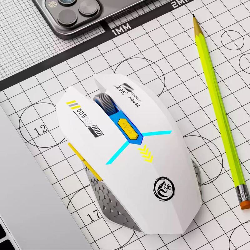 ワイヤレスサイレント充電マウス Huawei/Xiaomi 联合ラップトップタブレット機械式デスクトップゲームに適しています|undefined