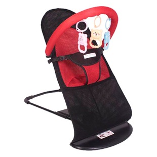 Baby rocking chair baby comfort recliner newborn balance cradle bed lazy coax baby artifact portable folding