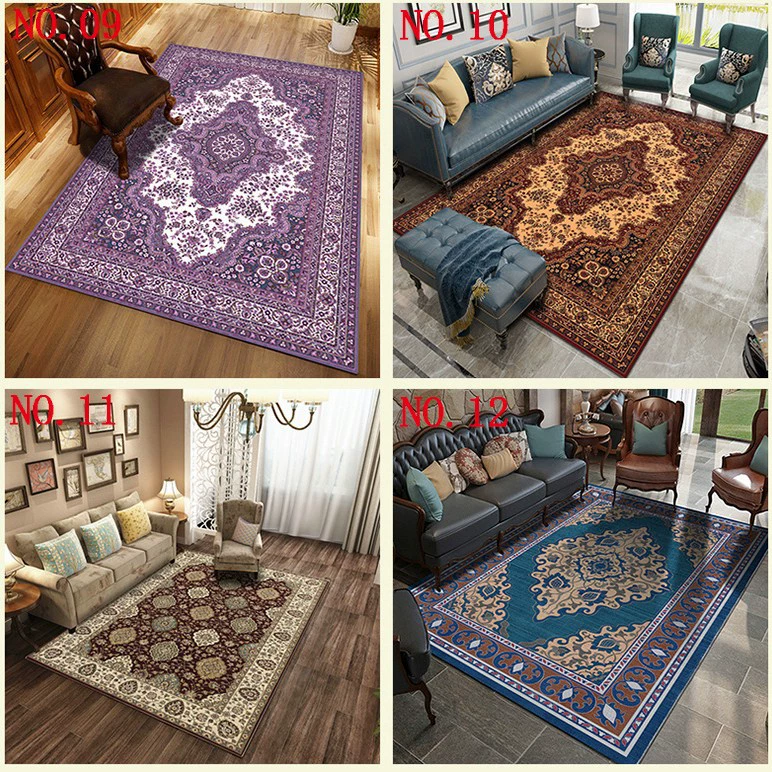 Ретро коврик для гостиной 50×80 см, печатный винтажный ковёр, несколько цветов