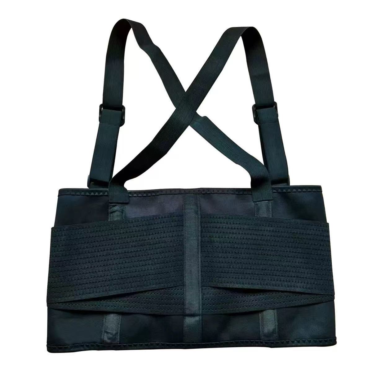 Cinturón de protección de cintura elástica de cuatro huesos para hombre, trabajo, transporte, acondicionamiento físico, cinturón de retención y fijación de cintura image 6
