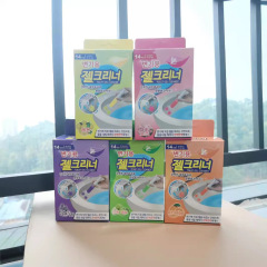 中国語、英語、韓国語 14 花トイレフラワー消臭剤卸売トイレクリーナー香り豆消臭トイレジェルクリーニング