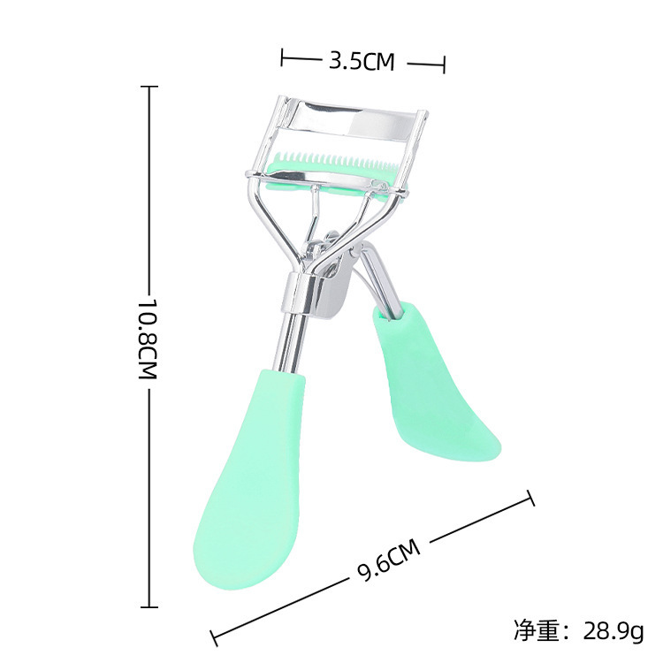 カラーカールまつ毛クリップまつ毛補助器携帯型美化粧ツールアヒル舌柄プラスチック広角まつ毛クリップ|undefined