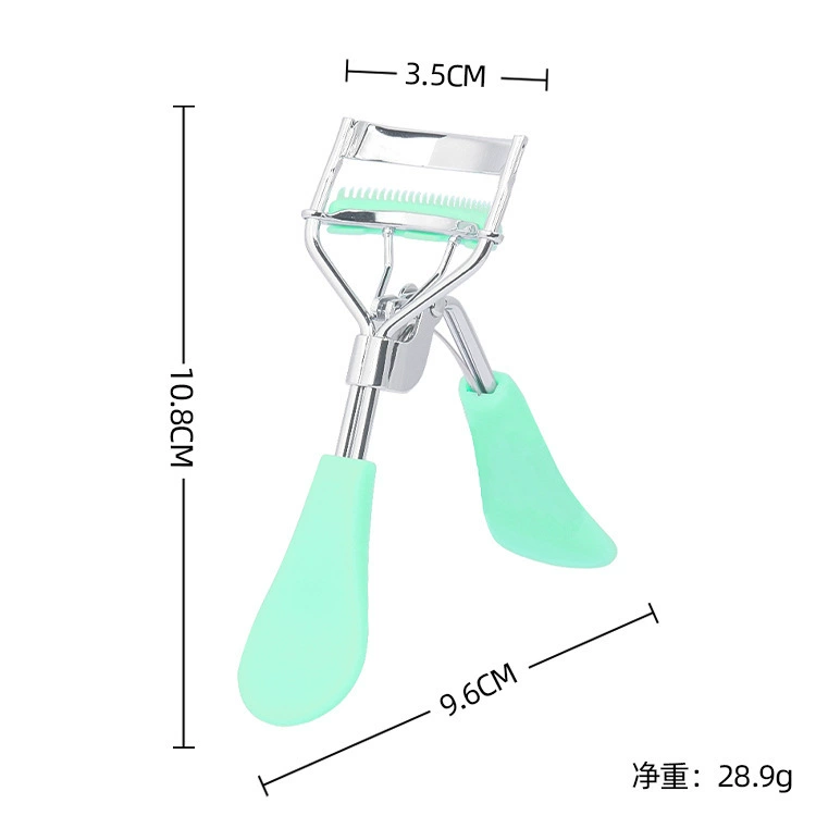 Handheld Eyelash Curler, Plastic Grip, For False Lashes, Compact 5.5 cm