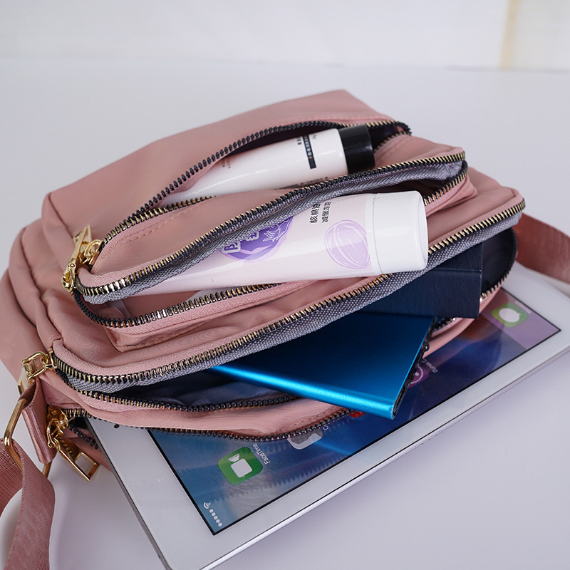 Transfronterizo 2022 nuevo bolso de mujer bolso de hombro de tela Oxford simple bolso casual de gran capacidad de mediana edad y ancianos bolsa de mensajero