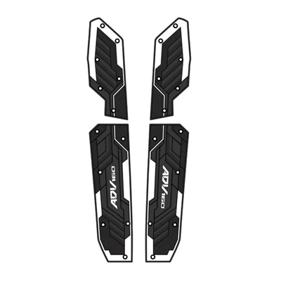 Foot Pads, 21-24 Foot Pedals, Electric vehicle pedal - white