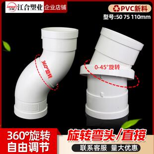 PVC���Dֱ��110�f����{��360���^45��������ˮ��ˮ���������^