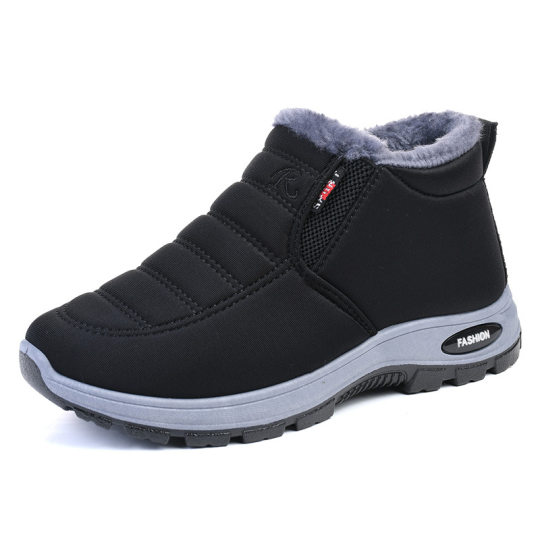 New Style Cotton Shoes Couple Men and Women Old Beijing fleece-lined Warm Boots Casual Cotton Boots Cross-border Snow Boots Women