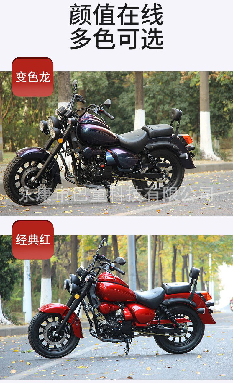 New National Iv Efi Motorcycle with License Plate and Duty-Free 150Cc Rebel Retro Storm Prince Fuel Motorcycle