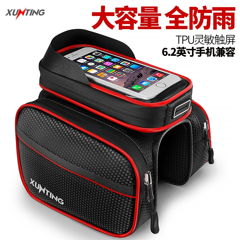 Bike, phone holder, storage bag, waterproof bag, equipment for cycling