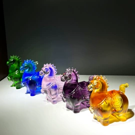 琉璃工艺品;奖杯;玻璃工艺品