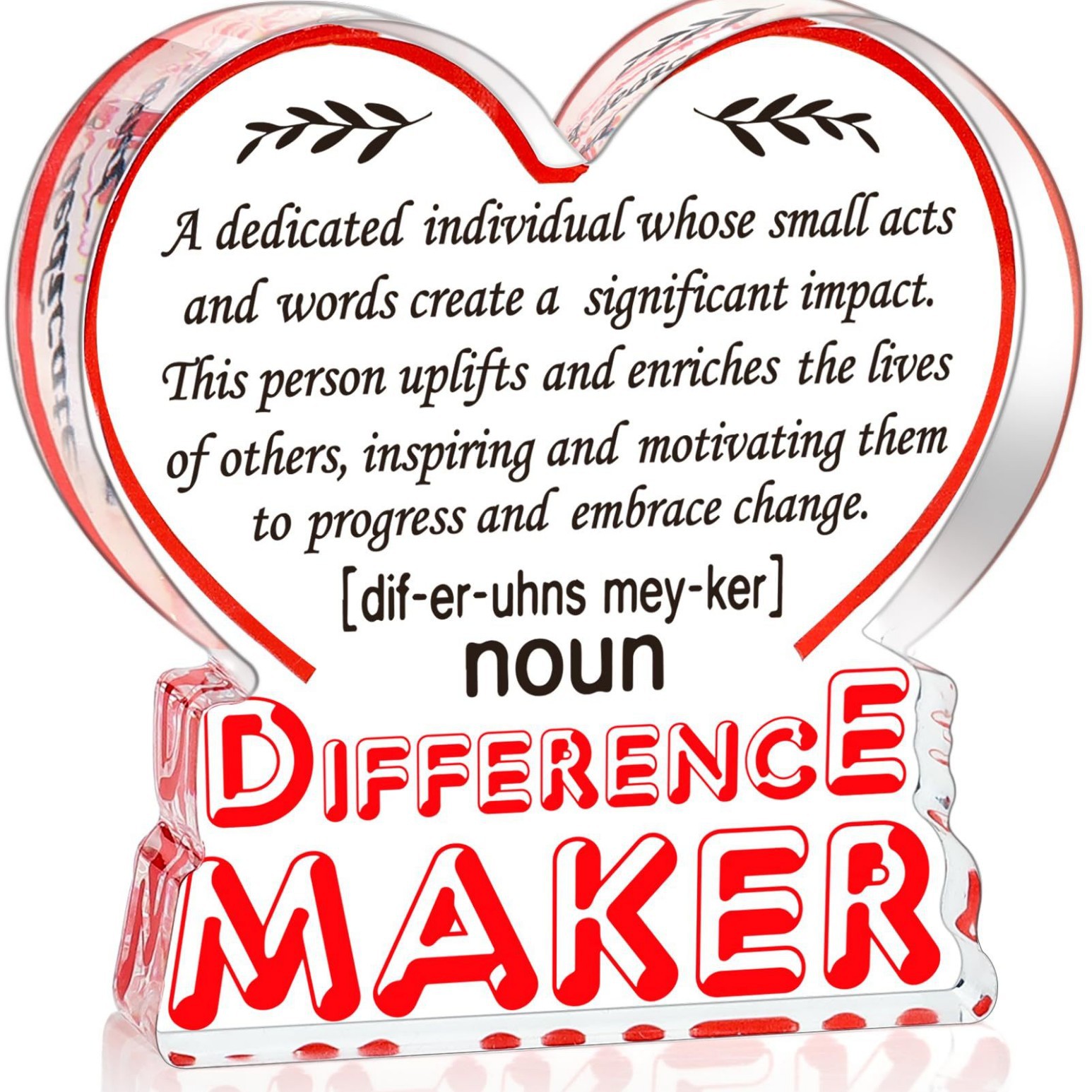 跨境亚克力摆件送爸爸夫妇礼物礼品桌面装饰品摆件家居装饰摆台