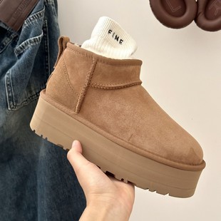 ��Ƥëһ�wѩ��ѥ�������5������Ƥ����������ů�����r�аٴ�