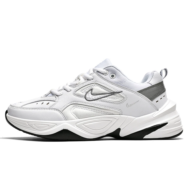 White shoes, footwear, high sports shoes for leisure platform, autumn, trend of season