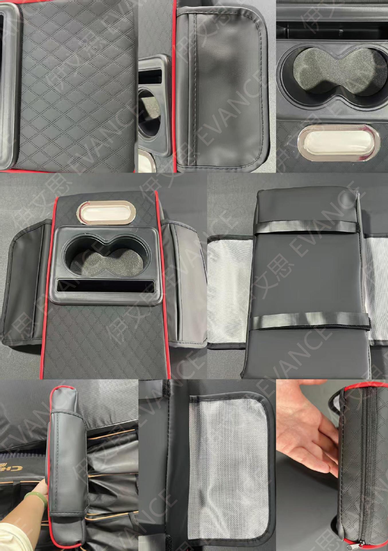 Cross-Border Hot-Selling High-Quality Car Armrest Box Pad, Universal Car Booster Pad, Elbow Rest Pad, Car Armrest Box Pad