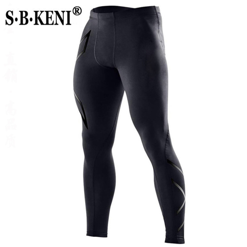 2023 Men's Sports Fitness Pants Compression Pants Cycling Pants Breathable Basketball Running Quick-Dry Clothing Cycling Pants