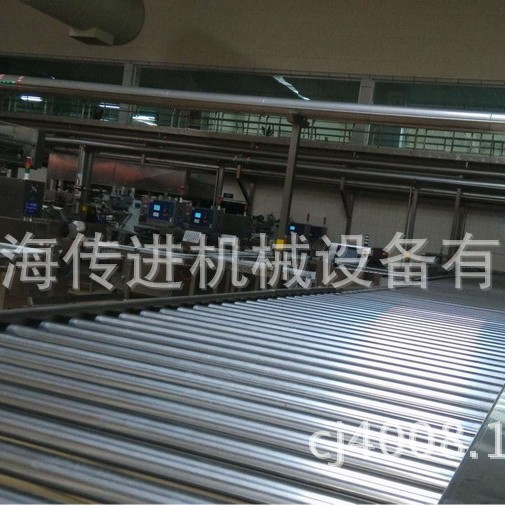 常年供应非标滚筒输送机 不锈钢滚筒输送机，φ50滚筒镀锌滚筒线