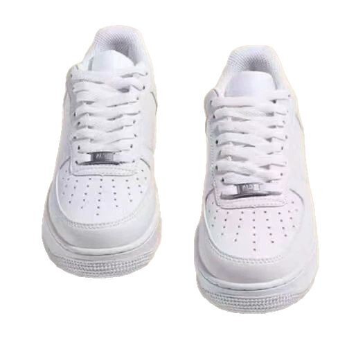 耐久性のある公式エア フォース ワン ホワイト シューズ 男女兼用 ピュアホワイト AF1 公式サイト 本格的なロートップ スニーカー 厚底スニーカー|undefined