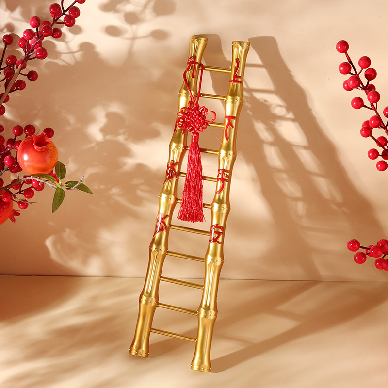 Nuevo hogar decoración ceremonia de mudanza nuevos artículos de mudanza decoración escalera paso a paso elevación ornamentos