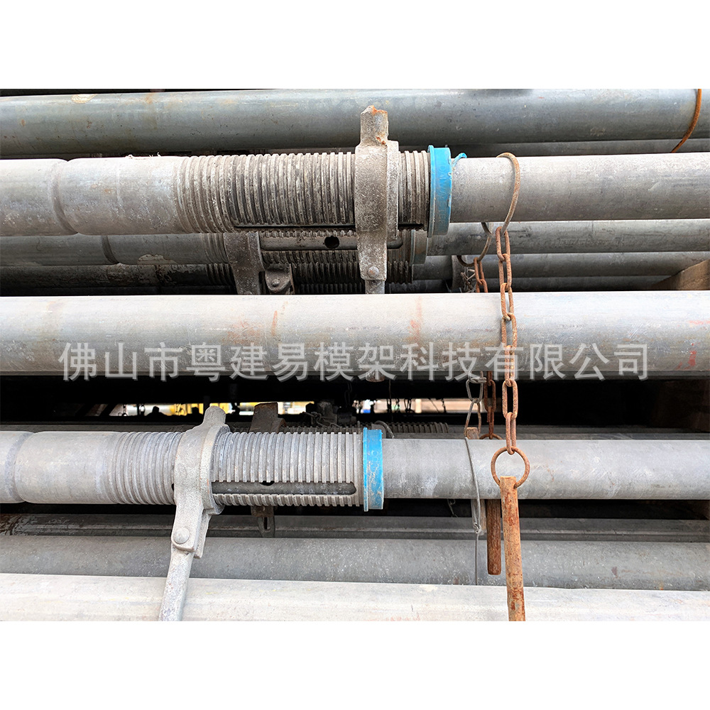 粤建易 装配式PC斜支撑 三角斜撑 支撑杆脚手架钢支撑 建筑配件