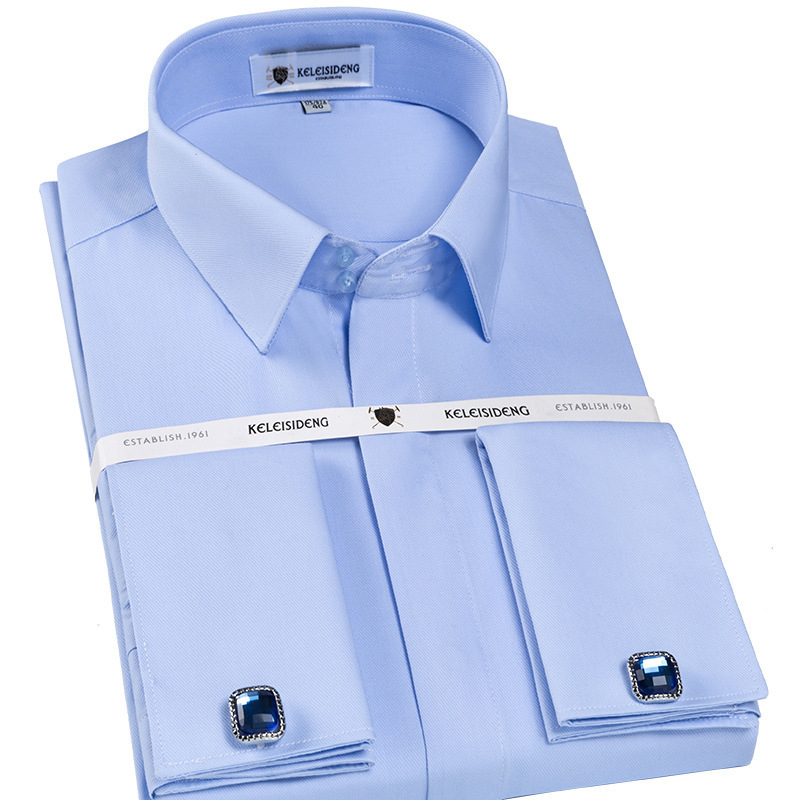 Groom's Dress Shirt Men's Long-Sleeved No-Iron Business Slim Wedding Groomsman Shirt Personalized Custom Name Formal Wear Groom's Dress Shirt Men's Long-Sleeved No-Iron Business Slim Wedding Groomsman Shirt Personalized Custom Name Formal Wear