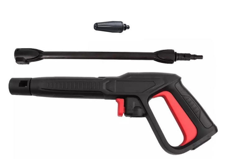 총 손잡이 + 연장 막대 + 터보 노즐