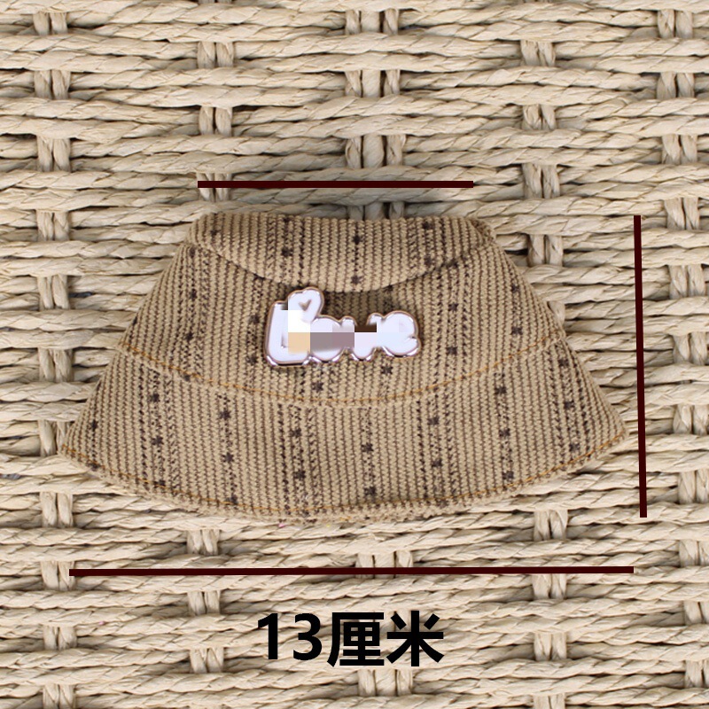 适用于17cm123代拉布服饰毛绒公仔换装衣服休闲裙子帽子套装批发|undefined