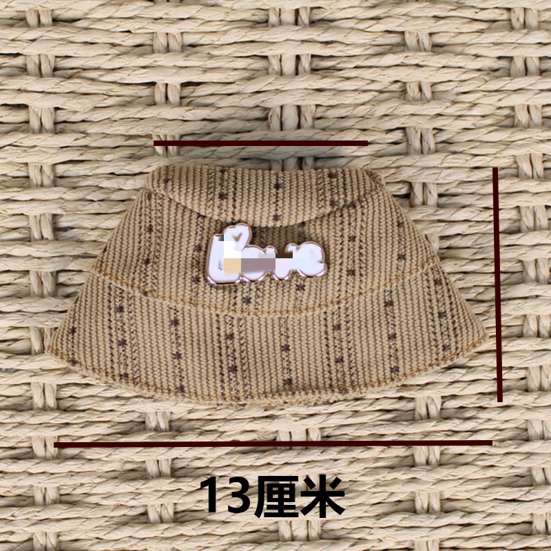 Aplicable a 17cm123 generación de ropa de tela de peluche muñeca ropa casual sombrero conjunto de sombrero al por mayor
