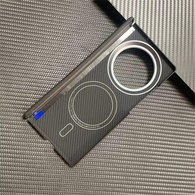 vivo xfold3 ケブラー携帯電話ケース中央軸モデル超薄型 xfold3pro 中央軸磁気保護ケースに適しています|undefined