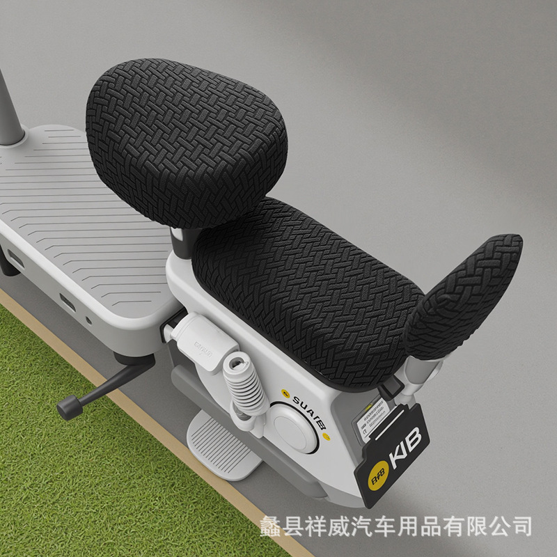 卸売電気自動車ジャカードシートカバー、オールシーズン日焼け防止通気性シートクッションカバー、バッテリー車の厚い布カバー|undefined
