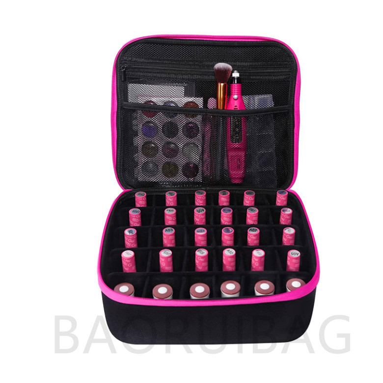 厂家直销精油包eva 化妆品收纳包 精油瓶收纳盒30格eva精油便携包
