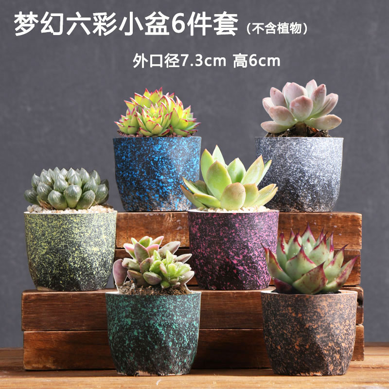 레인보우 작은 세면대 6종 세트