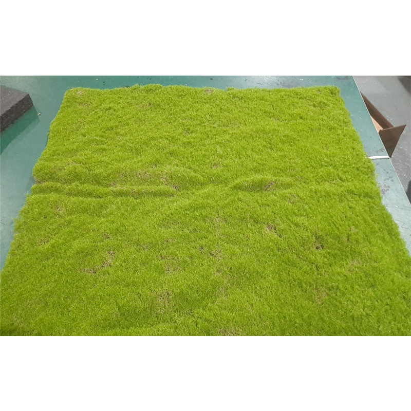 Planta verde artificial paisajismo accesorios de material auxiliar Algodón perla piedra arena blanca piedra negra corteza aserrín accesorios de jardín