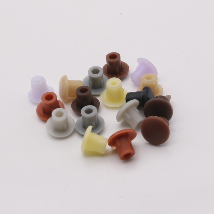 Hardware de los muebles estante del gabinete de plástico soporte de 5cm agujero tapón agujero del tornillo cubierta decorativa feo tapa de plástico cubierta de embellecimiento de los muebles