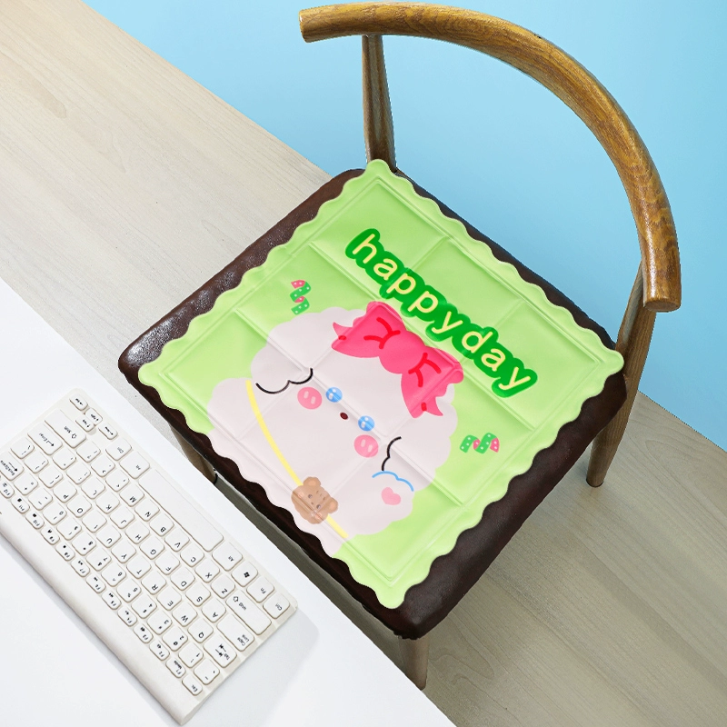 M3AO Summer cooling gel seat cushion office cooling chair pad student water pad ice silk pillow summer butt pad ice bag