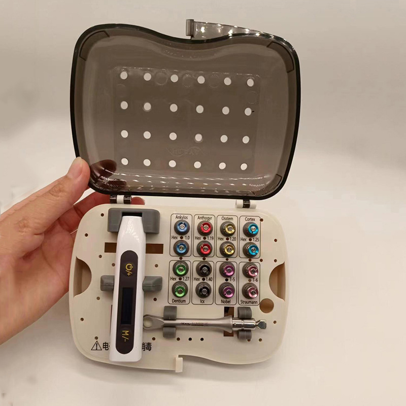 Dental torque llave eléctrica plantación llave reparación de la máquina kit de herramientas dental oral plantación destornillador