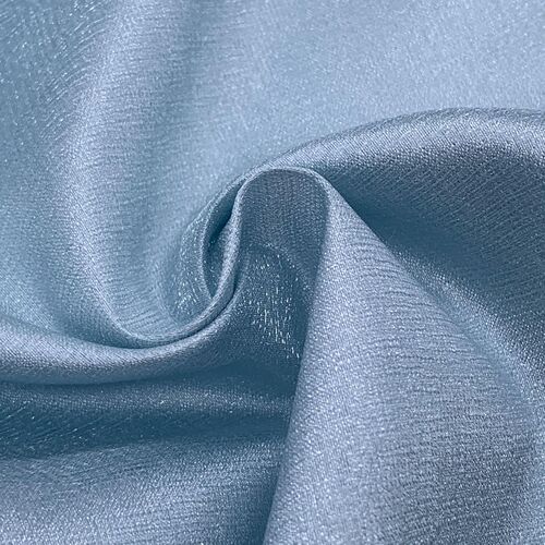 125g shiny bark silk fabric, small Shalimar bark pattern silver silk dress fabric, polyester fashion dress