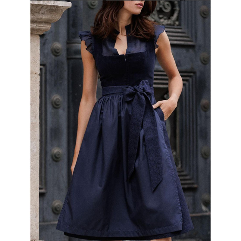 2026 Bestseller on Independent Websites and Amazon: Elegant Women's Oktoberfest Dress from Munich, Germany