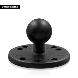 Car equipment aluminum alloy ball head bracket accessories AMPS hole compatible ram Bracket 1 inch ball head base
