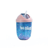 Новый продукт красочный сериал Story Chubby Cup Portable Spliting Cover с большой чашкой творческой моды персонализированная пластиковая водяная чашка