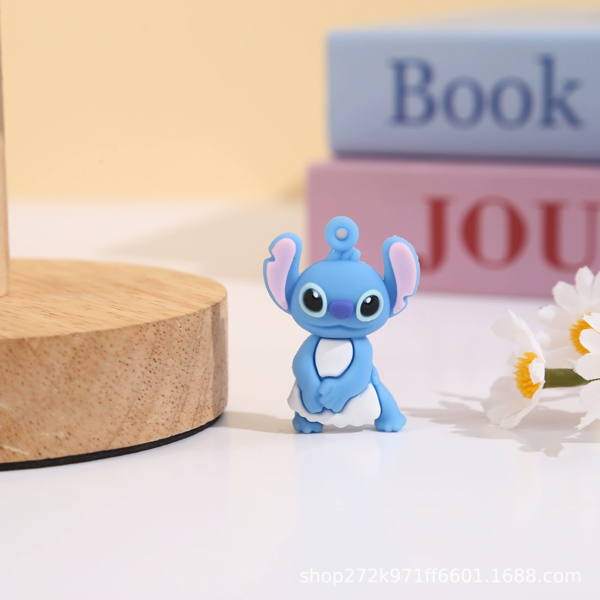 Брелок-подвеска Stitch, мягкий PVC, слепой бокс, отверстие для кольца